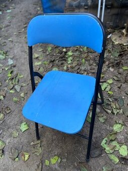 2x Skladacia stolička