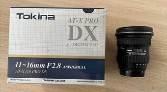 Objektiv Tokina 11–16mm F2.8 AT-X 116 PRO DX- Nikon bajonet