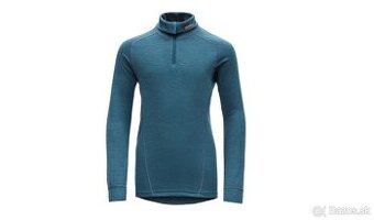 Rolák Devold Duo Active Merino 205 Zip Neck Man M Blue