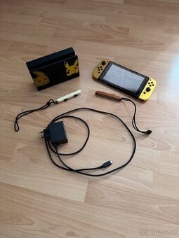 Nintendo switch lets go pikachu edition