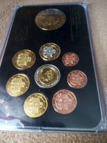 Predám celý komplekt mince Monako (2012)