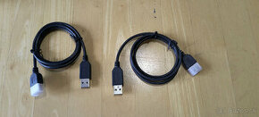129x USB predlžovacie káble