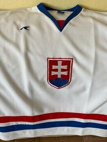 Hokejový dres Slovensko biely