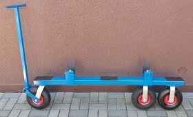 Vozík na prepravu žulových platní, kolobežka na cintorín, pr