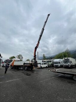 Autodoprava s hydraulickou rukou