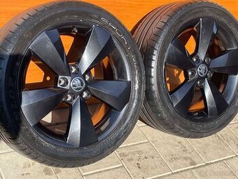 NANUQ originá škoda alu disky 4x112 225 45 R17