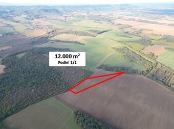 Trebušovce – 12.000 m2 ORNÁ PÔDA podiel 1/1