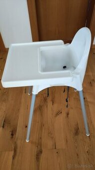detska jedalenska stolicka s podnosom IKEA