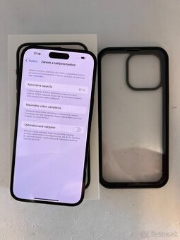 IPHONE 14 PRO MAX SPACE BLACK 128GB ZÁRUKA - STAV AKO NOVÝ
