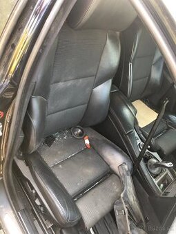 Predam polokoženy vyhrievany interier z BMW E61 facelift