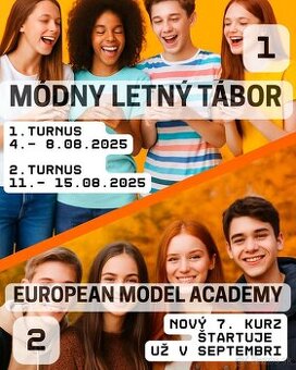 Letný módný tábor v Bratislave