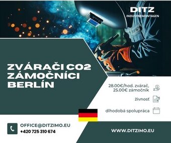 Zvárači CO2 a zámočníci, Berlín, Nemecko