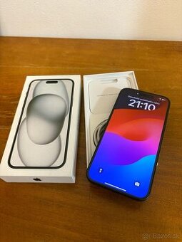 Predám iPhone 15 Plus 128 GB – čierny
