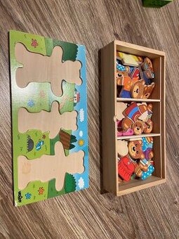 Puzzle medvedici