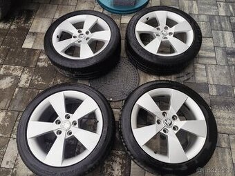 225/45 R17 elektróny + letné gumy 5x112