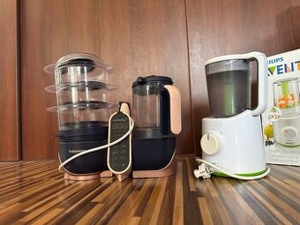 Babymoov nutribaby+ XL a philips avent parný mixér