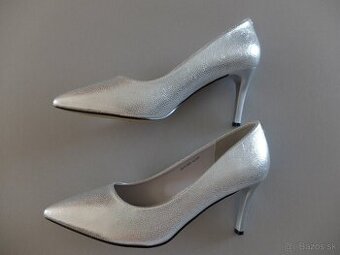 Strieborné lodičky 38 - 1
