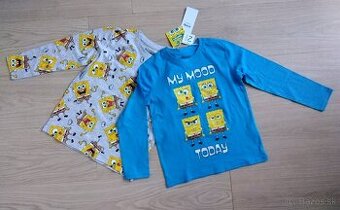Spongebob tričká na dlhý rukáv