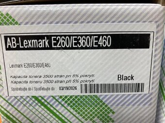 Toner AB Lexmark E260/E360/E460 repasovany