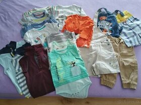 Letné oblečenie/balík chlapec 74 (6-9m)