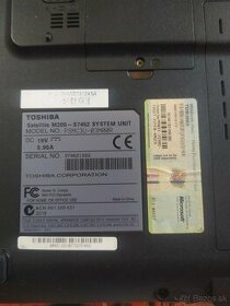 Notebook Toshiba - 1