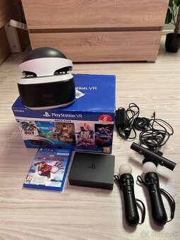 playstation 4 VR 1 + playstation eye + hra