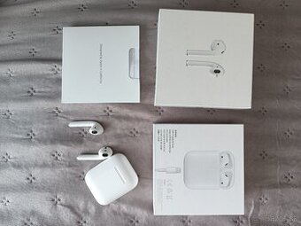 Apple AirPods 2 – funkčné, s originálnym obalom Predám Appl