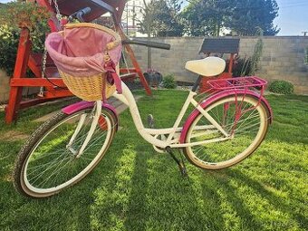 dámsky retro bicykel