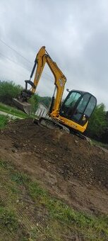 Výkopové práce – JCB 8045 (5t)