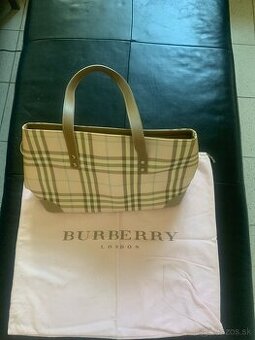 Kabelka, Burberry, púdrovo ružová a béžová