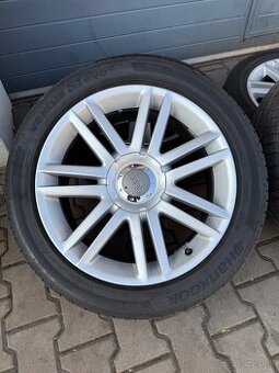 Originál disky 5X112 R18 AUDI S6,245/45 R18 pneu 7mm