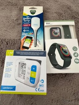 Merac krv.tlaku teplomer intel hodinky-10€