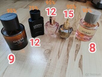 Parfémy Guess, Salvatore Ferragamo, Lolita lempicka