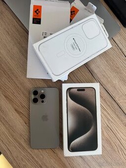 iPhone 15 pro max 256gb Natural titán