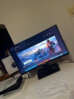 ASUS zakrivený monitor 24” (VG24VQ) – Full HD, , 165 Hz, 1 m