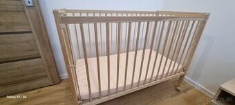 Detská postieľka 120 x 60 cm