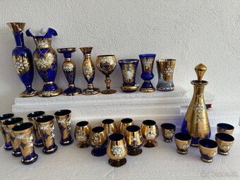 Borske novovorske modre sklo vysoky smalt