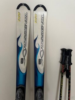 Lyže Rossignol 150 + lyžiarky Dolomite č.38