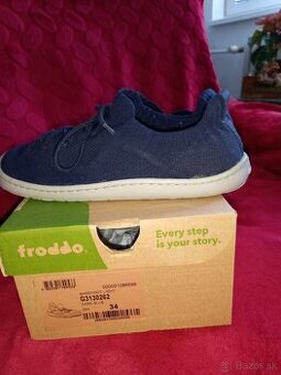 Detské tenisky Froddo Barefoot veľ. 34