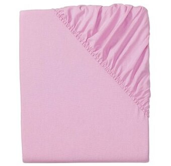 4Home Jersey prestieradlo ružová, 100x200 cm