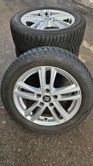 Originální ALU kola SEAT 16" 5x112 + Bridgestone 8