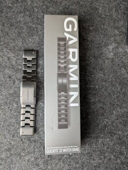 Garmin remienok DLC titanium grey 22mm