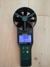 Anemometer Extech AN310, merač vetra, vlhkosti a teploty.