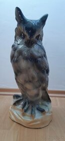 Porcelánová sova Výr skalný - 1