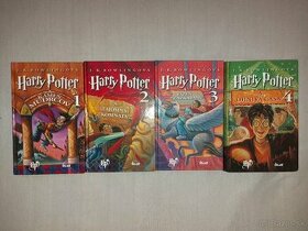 Knihy Harry Potter 1 - 4