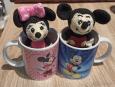 Mickey a Minnie (hrnček+hračka)