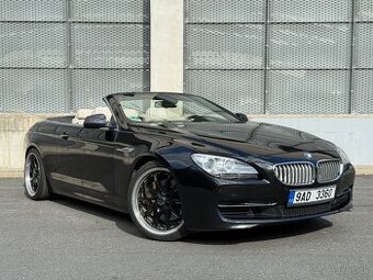 BMW 650i F12 convertible, 4.4 V8 300kw, Navigace, Softclose