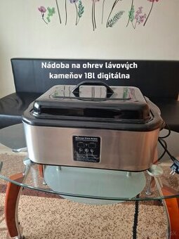 Nádoba na ohrev lávových kameňov 18l digitálna