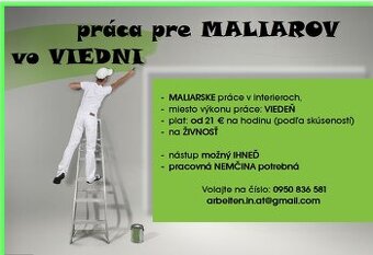práca pre MALIAROV v Rakúsku