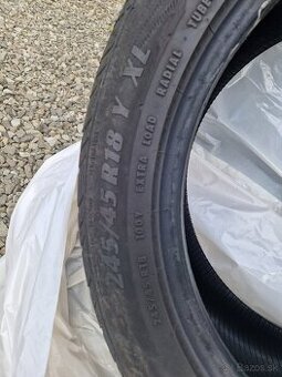 Predám Letné Pneu rozmer 245/45 R18 Y XL